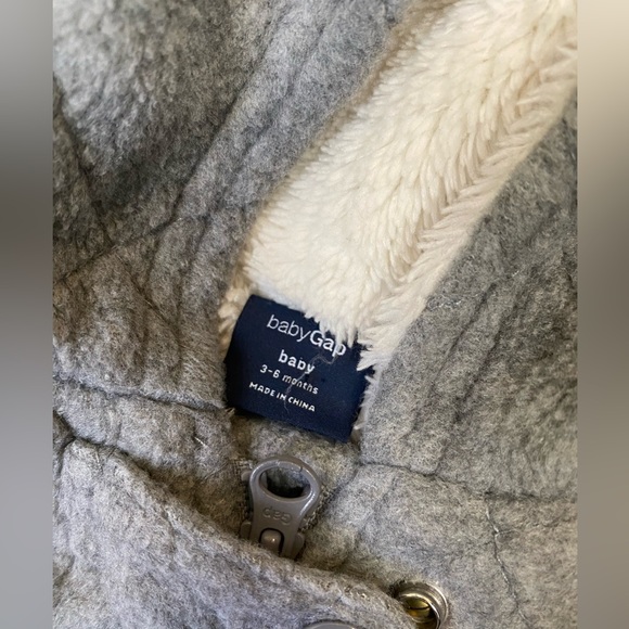 Baby Gap Fleece Bunting 3-6 months - Picture 3 of 3